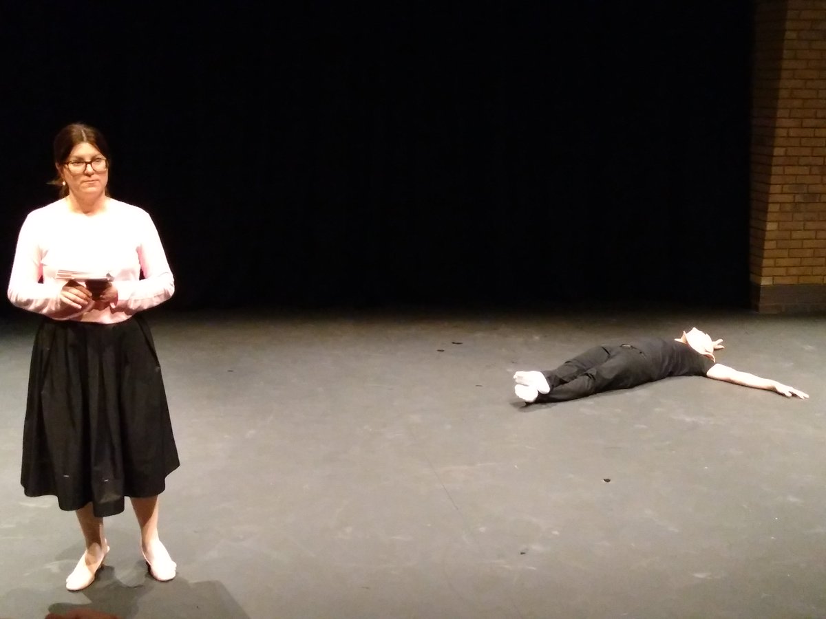 SocietyDanceRes's tweet photo. Provoking reflections about transcendence, cross-temporalities and exhausted bodies in this afternoon's performance presentations from @MilVukovic, Atabey and @emilymaydt #SDR #danceconference https://t.co/njEk4D1ofg