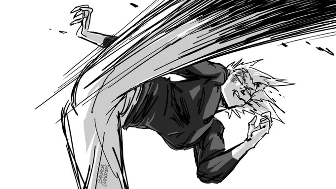 Garou doodles (part2/2) ?
A take on his darkening eye..
#onepunchman #opm #ガロウ 