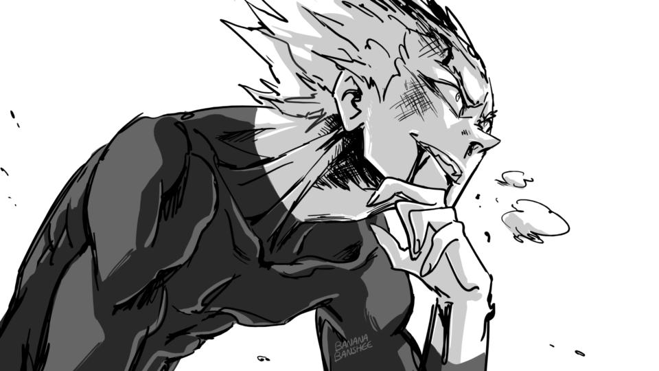 Garou doodles (part2/2) ?
A take on his darkening eye..
#onepunchman #opm #ガロウ 