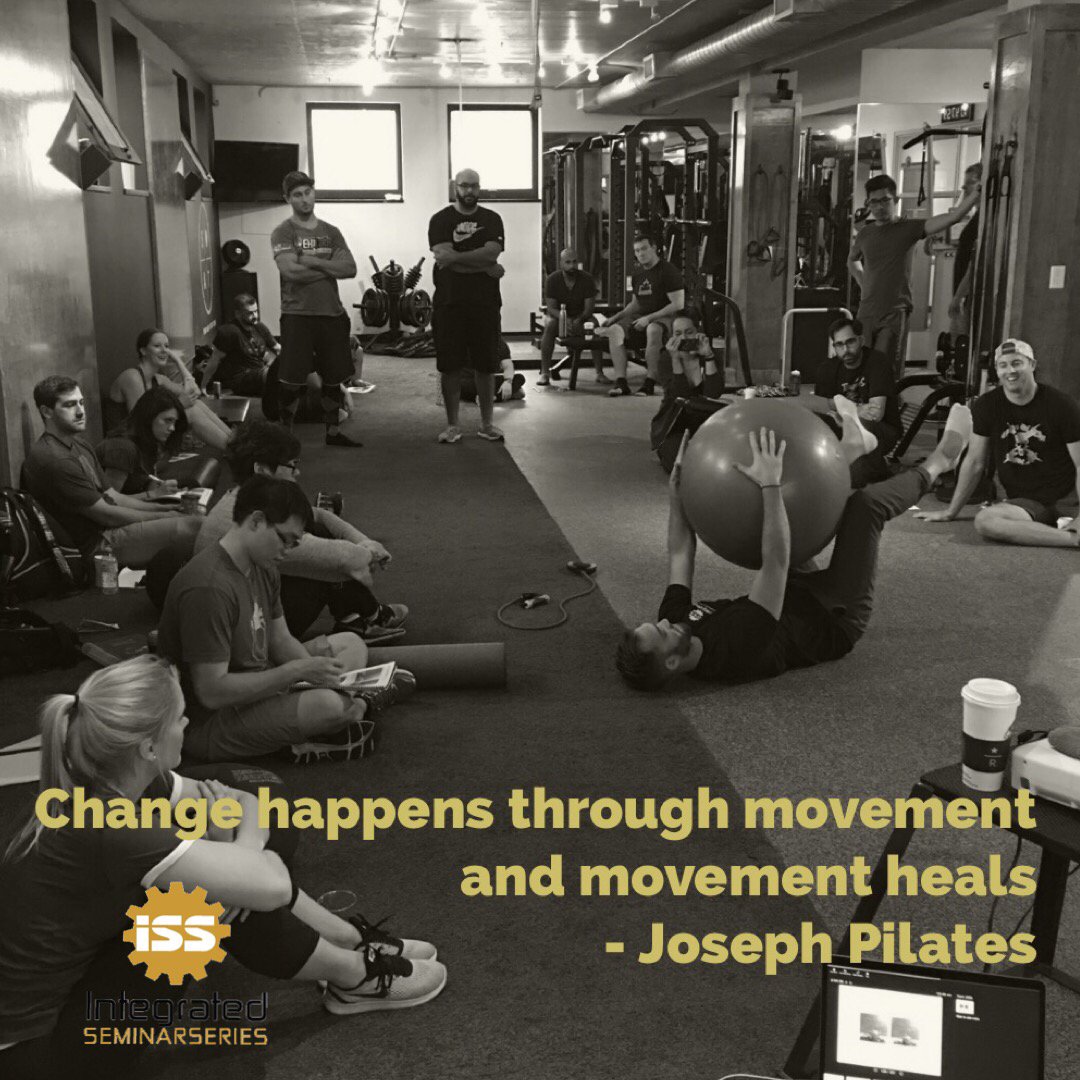 ISS_Seminars's tweet image. Succinct and accurate. #integratedseminarseries #integratedpatterning #identifyisolateintegrate #mobility #movement #fascia #connectivetissue #mechanotherapy #rehab #sportsrehab #softtissue #injurymanagement #sportsperformance #manualtherapy Darcy Worthylake Dr. Brendan Gomes