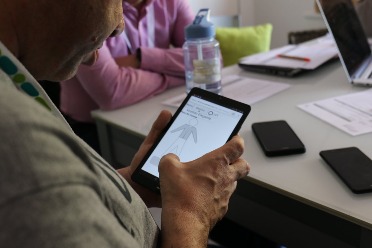 FundacionJuan23's tweet photo. 15 voluntarios de @IndraCompany fomentarán la innovación y el uso de la tecnología en la inclusión de personas con discapacidad en distintos contextos. #GiveandGain #voluntariadocorporativo https://t.co/HBNfB6kYM6