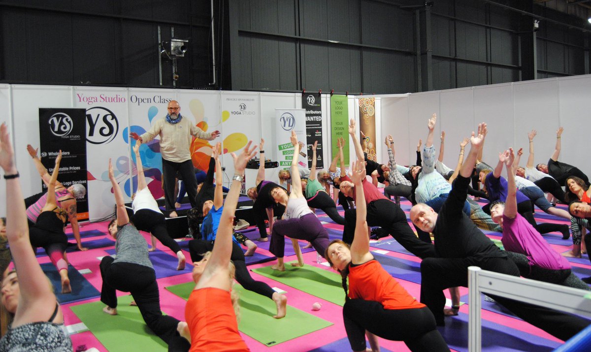 YogaLifeProject's tweet photo. Hugely looking forward to the start of @yogashow #Manchester tomorrow with our sister, @beanddonow - last year was fab, hoping for a repeat of that! 

#YogaShow #OMYogaShow https://t.co/bQJbbCfIU3