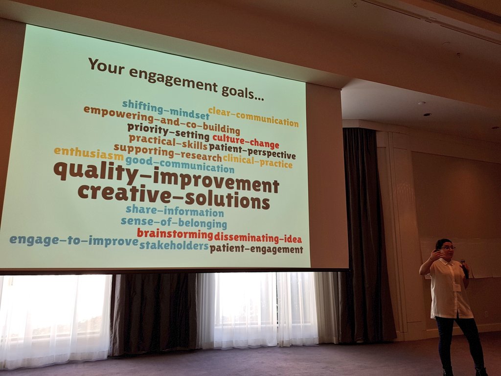 StephMassot's tweet photo. Looking forward to learning with @Ag4ENG &amp; @falroubaiai! 'What worked in the past won't work in the future - the goals for today are clear!' @BCPSQC @PatientVoicesBC https://t.co/JwfZPnI1Pc