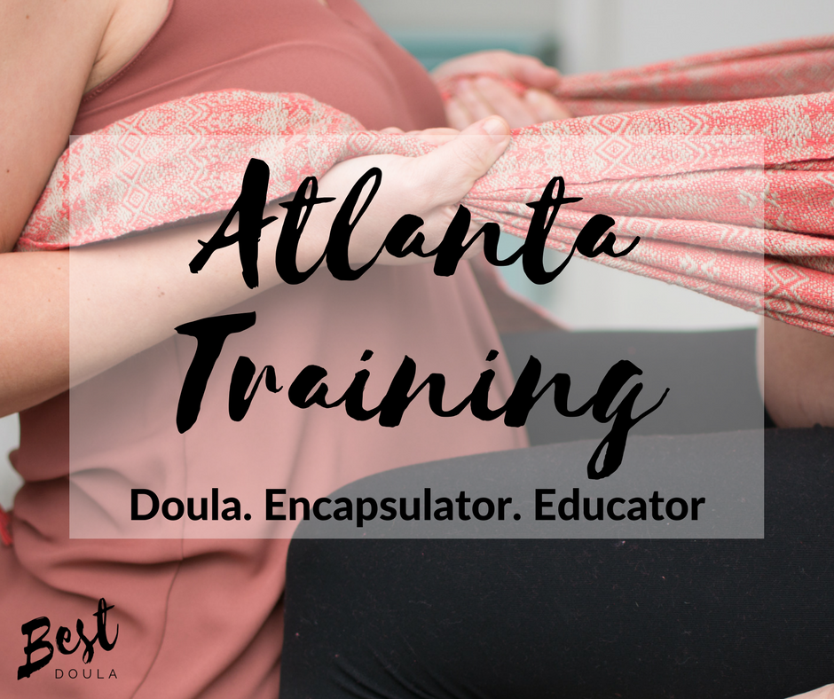 BestDoulas's tweet photo. Become a certified doula, encapsulator or birth educator in Atlanta in May! #doula #training #beaneducator #birthclass #leavecertified https://t.co/2KyxSMllVC https://t.co/qVkDhVPMdj