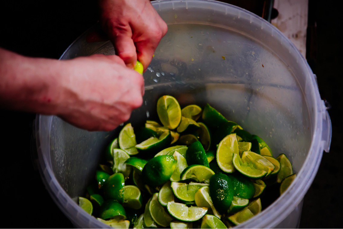 Limes for the brew!