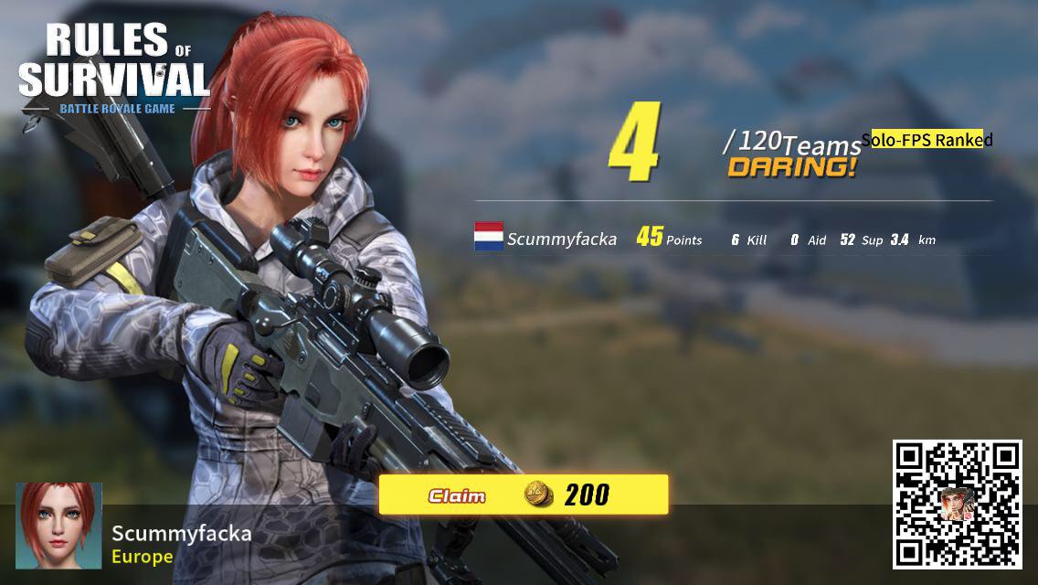 R0S69's tweet photo. #RulesofSurvival https://t.co/rCdFXUwK9U