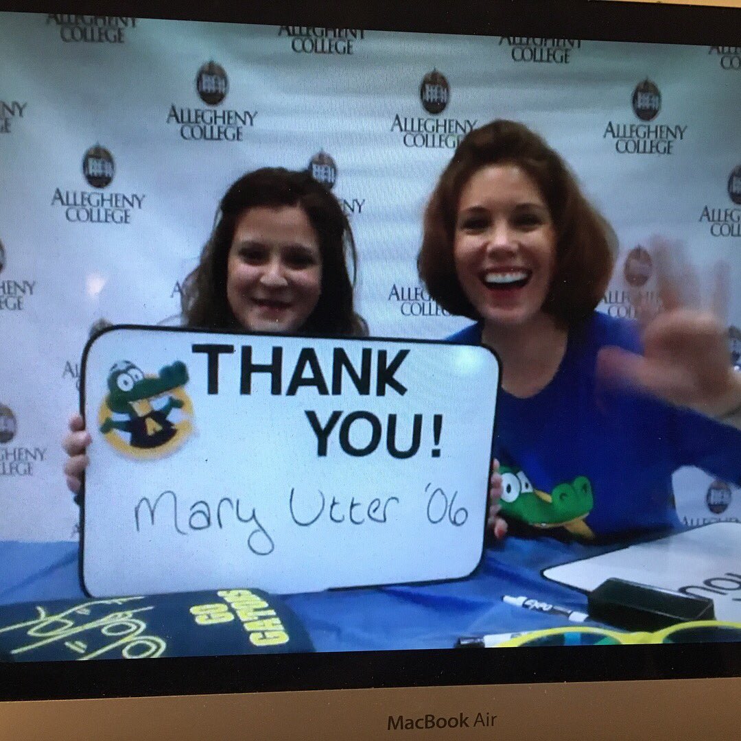 maryutter's tweet image. Proud to support #GatorGiveDay today! @alleghenycol