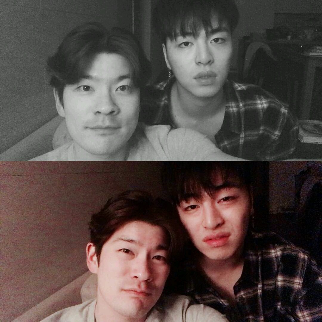 Junhoe and Jang Kiha updated their instagrams at the same time. ㅠㅠ