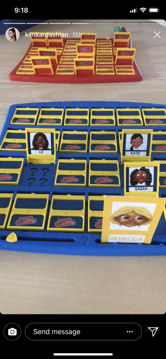 Our girl Kim K is out here representing team 6 for @WSUGW18 #guesswho