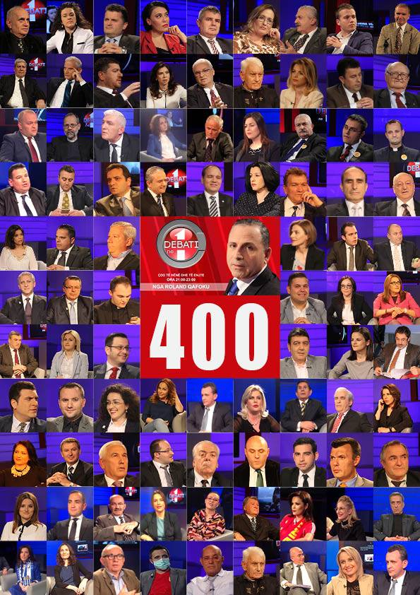 RolandQafoku's tweet photo. Sot eshte puntatat e 500 e emsiionit Debati ne Channel One. Falenderime te gjithe bashkepunetoreve dhe te ftuareve. https://t.co/KfHj0JKg2j