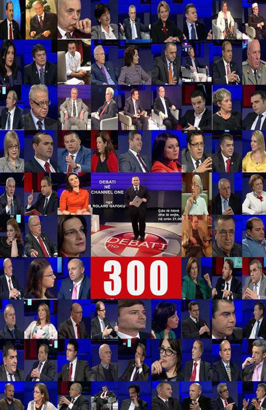 RolandQafoku's tweet photo. Sot eshte puntatat e 500 e emsiionit Debati ne Channel One. Falenderime te gjithe bashkepunetoreve dhe te ftuareve. https://t.co/KfHj0JKg2j
