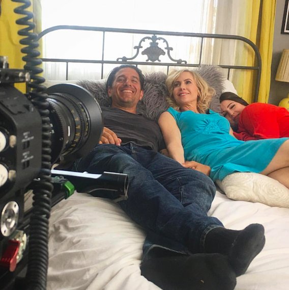 #tbt to a fun shoot with my amazing colleges <a href="/crackley/">Courtney Rackley</a> &amp; <a href="/AndyDavoli/">Andy Davoli</a> for the Webseries #DealBreakers!! #moretocome #acting #season2 #webseries #womeninfilm #dating #relationshipgoals #actorslife