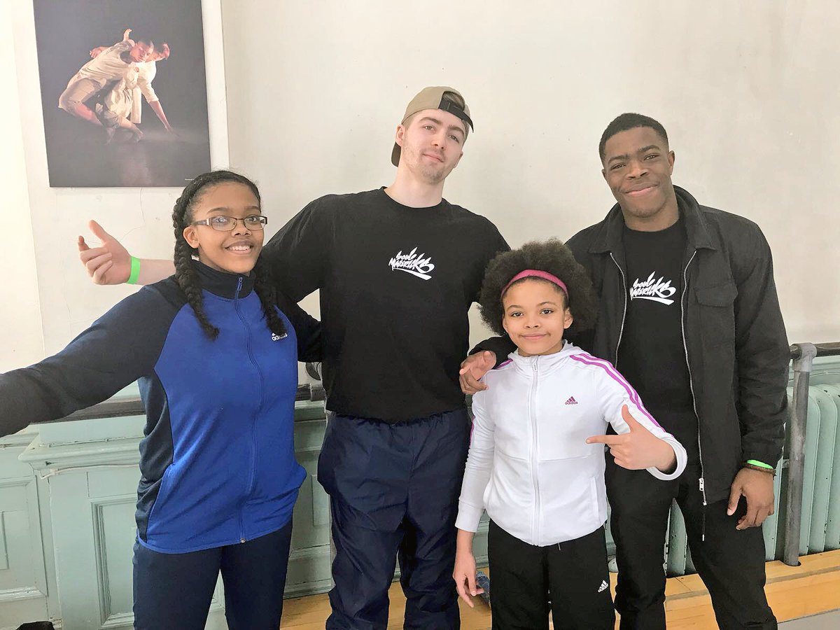 Soul_Mavericks's tweet photo. Two of our newer members with two members that have been with the crew since 2012. Can you guess which two? 👀
@BGirl_Terra @BGirl_Eddie @TomMaloneJr &amp; Shoggs https://t.co/PJescS0u4R