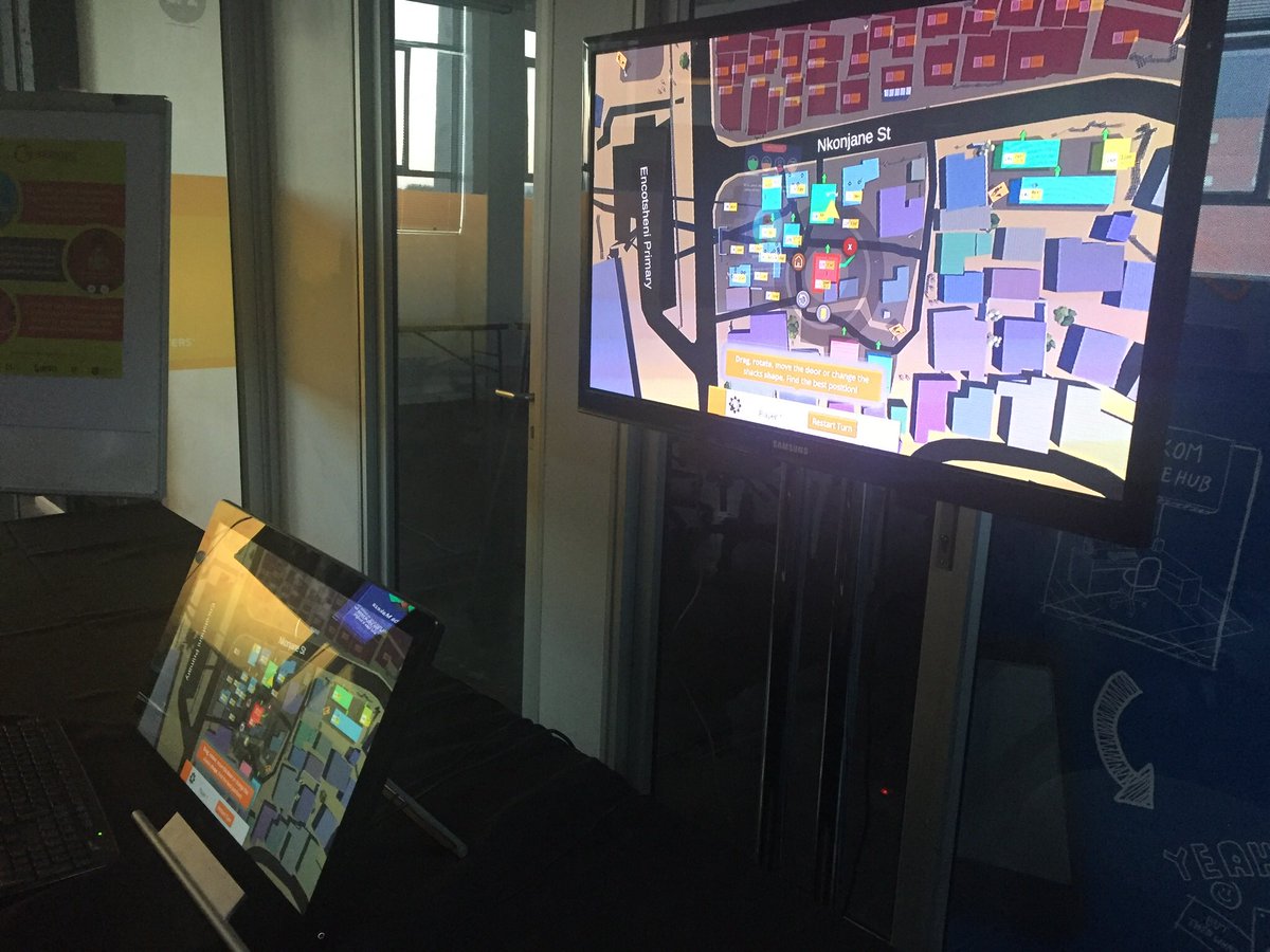 BandwidthBarn's tweet photo. It’s the @SeriousGamesSA SHOWCASE! #games #designthinking @67GamesSA @IESAorg @Craft_andDesign https://t.co/GDSQ6tmKFJ
