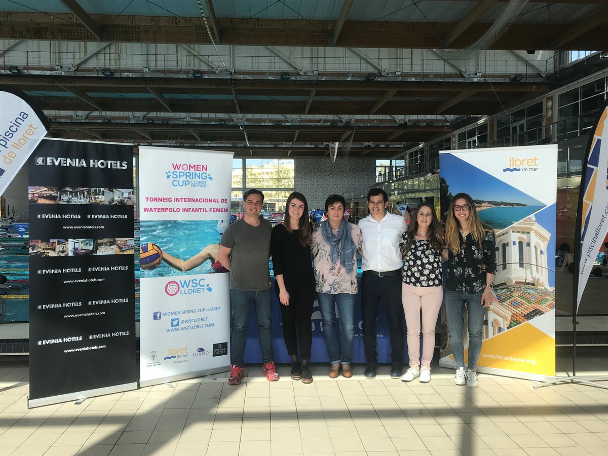 WSCLLORET's tweet photo. Presentation IV @WSCLLORET 28/04-01/05 2018. Thank you @PiscinaLloret @lloretturisme @Lloret_de_Mar @EveniaHotels @Biwpa @JoySportsEvents #waterpolononstop #waterpolofemeni #fiestadelwaterpolo https://t.co/jlJikC2Flf