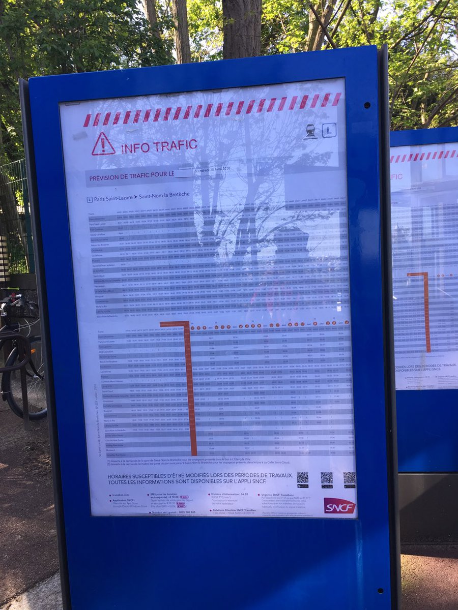 Titine45848988's tweet photo. Bonsoir Mr Dames nous avons mis en place les horaires pour vendredi 20 avril et n'hésitez pas à consulter l'appli Sncf avec les alertes ! Bonne soirée à vous @RavisMatthieu @PaDesrousseaux @dydrac2011 @coregstcloud @LaurenceTissier @JOYCEH78 https://t.co/3RBma0y6Z8