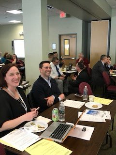 NASTECHTweet's tweet photo. Nassau BOCES and Eastern Suffolk BOCES collaborating on discussion topics and sharing best practices at our joint April NASTECH meeting @NassauBOCES @ESBOCES https://t.co/cNAZVxNjxf