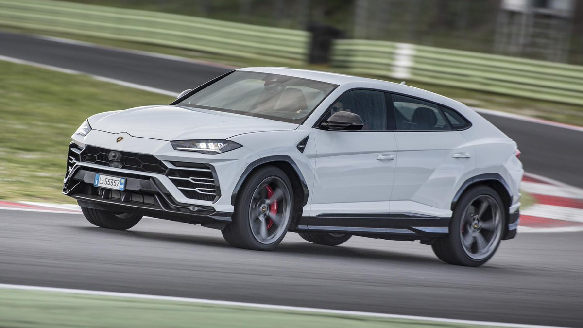 BBC_TopGear's tweet photo. Get ready for the Lamborghini SuperSUV: Top Gear’s full review of the new 641bhp twin-turbo #Urus >> https://t.co/t3vdxUtmZf https://t.co/1EW97kiJNp