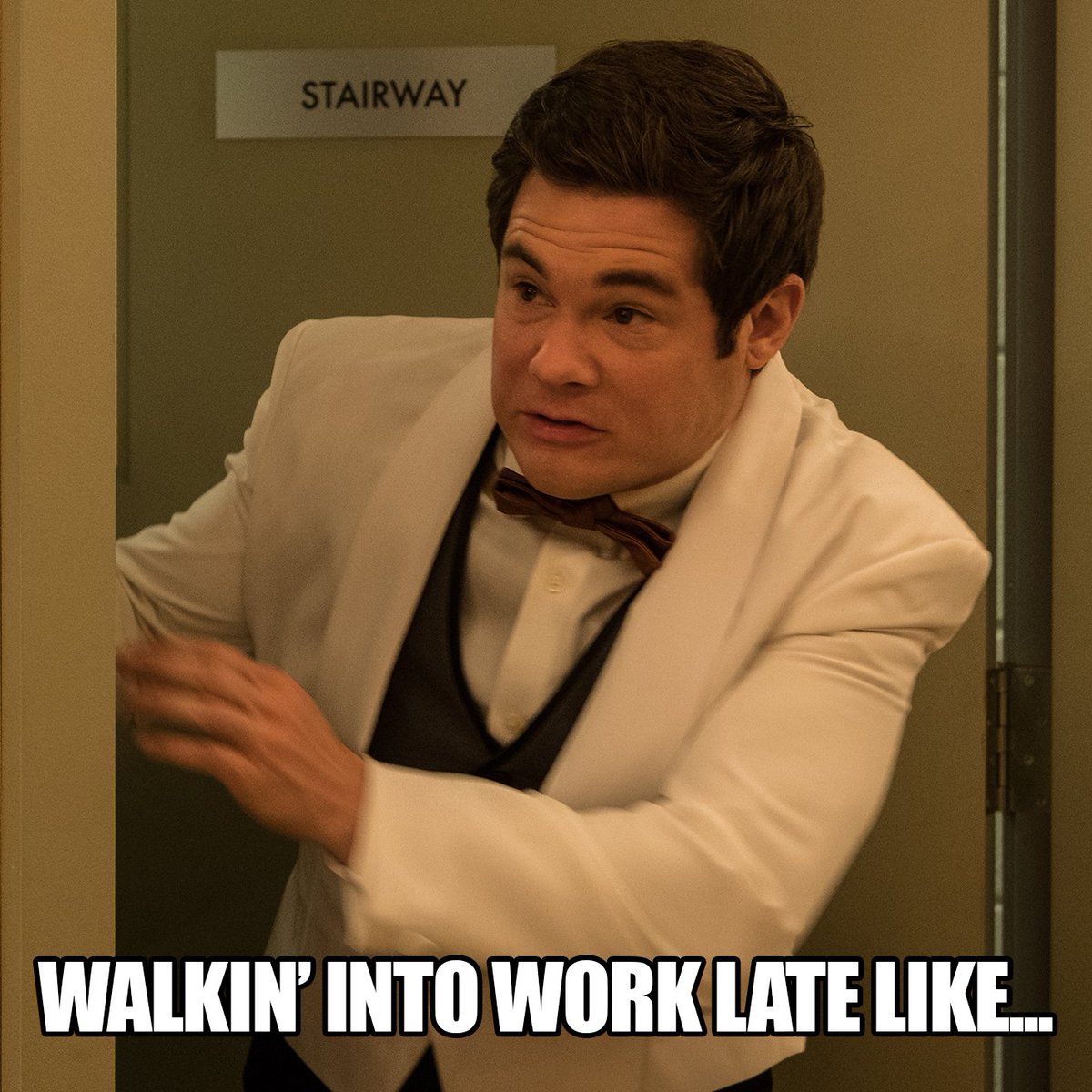 GameOverManFilm's tweet image. Since when did work start at 9?