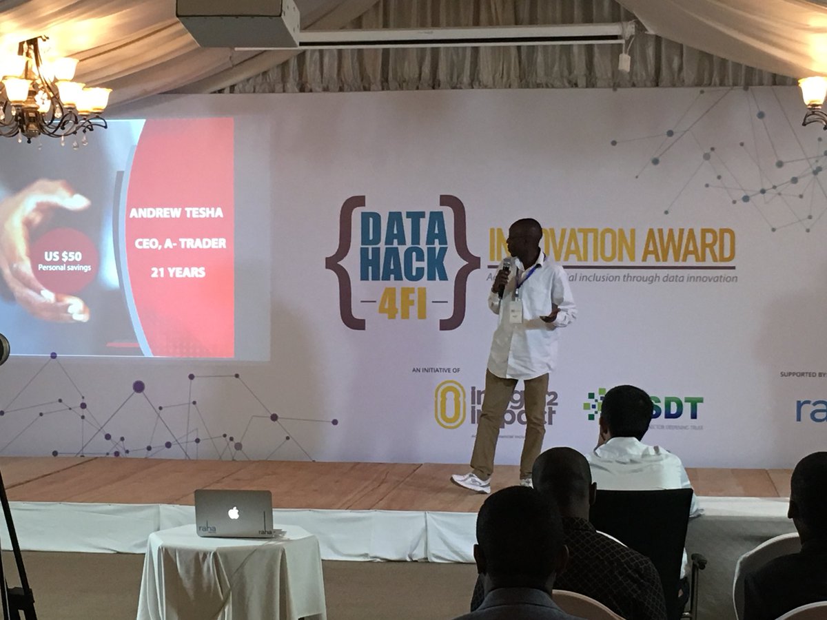 FSDTanzania's tweet photo. The pitches are underway! #DataHack4FI #YoungAfricaWorks #FinancialInclusion @FSDTanzania @i2ifacility @liquidtelecomtz @ideas_atwork https://t.co/psKP8sbJ2l