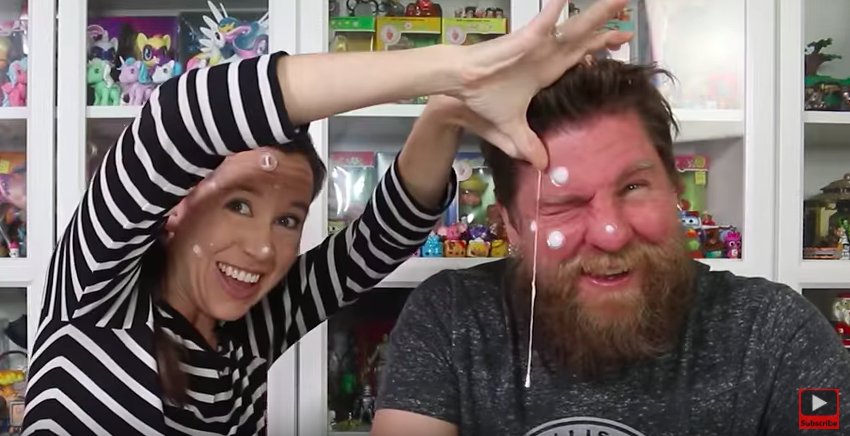 I_Got_Zits's tweet photo. Mike and Holly of laughed all the way through their #review of new #Zits #Pop n' #Play #Pimples! "I'm obsessed," Holly admitted. "I could do this all day!" https://t.co/pV8WuuKSeD #IGotZits #pimplepopper #pimplepopping #DrPimplePopper #poppingzits #zitpopping #gross @HeyThatsMike https://t.co/OEO8zXGmvA