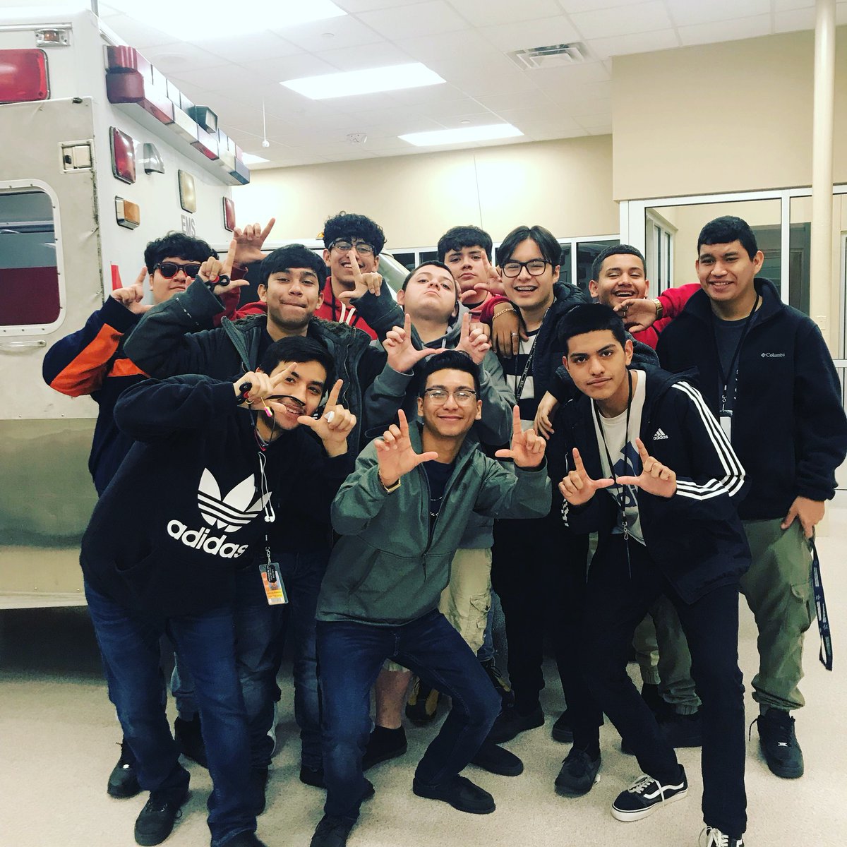 Having fun exploring careers at Tulsa Tech today! #tulsatech #reppintheu #focusedonthefuture