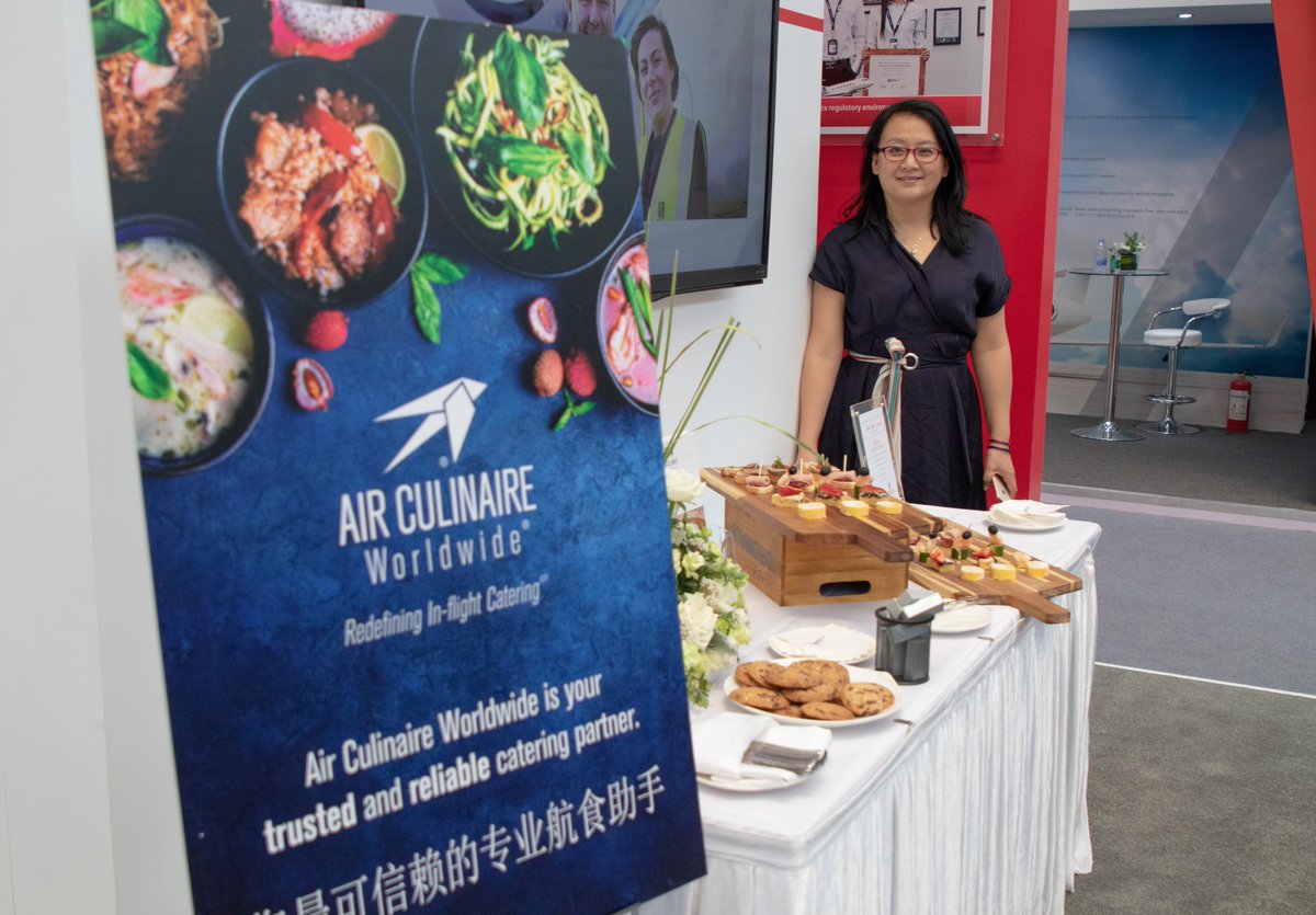 UniversalWeathr's tweet photo. Give it up to @AsianBAA and @NBAA for a fantastic #ABACE18! Thank you to everyone who visited with us, we always love the opportunity to meet with you face-to-face. Thank you to @airculinaire for keeping our clients fueled up with some sweet &amp; salty treats. See you at #ABACE19! https://t.co/Ct08cOA8sh