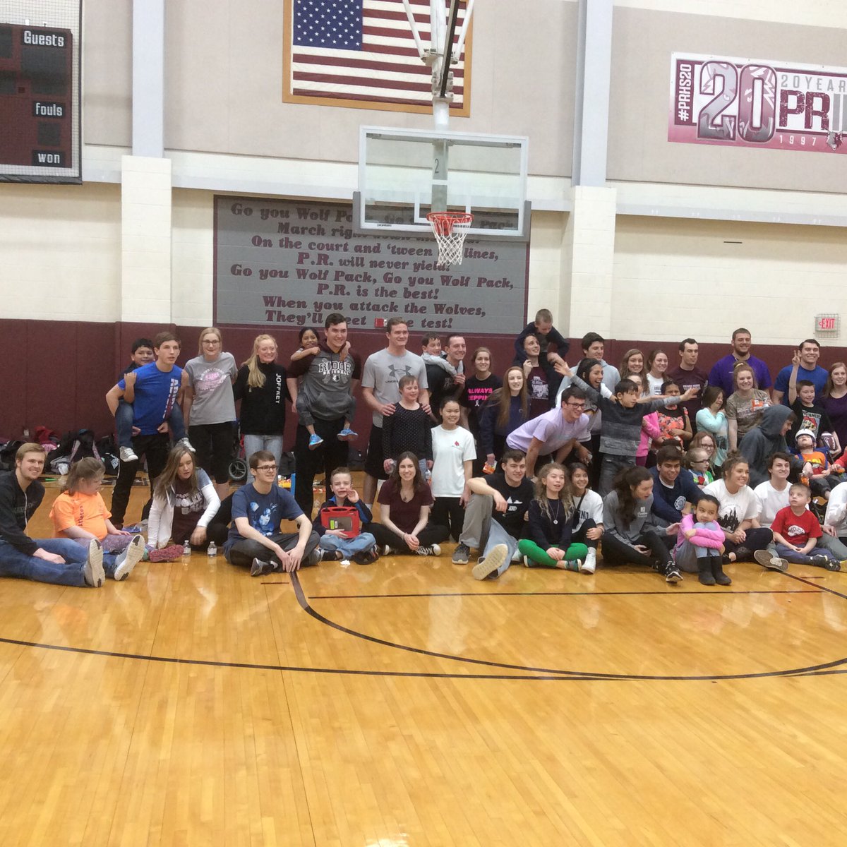 MBiermeierGRS's tweet photo. Prairie Ridge seniors treat Glacier Ridge Adjusted Learning students to a fun packed morning of games. Lots of smiles all around!! @GlacierRidgeD47 @CrystalLakeSD47 @PrairieRidgeHS #gameday #peerbuddies https://t.co/6jofcdnm2G