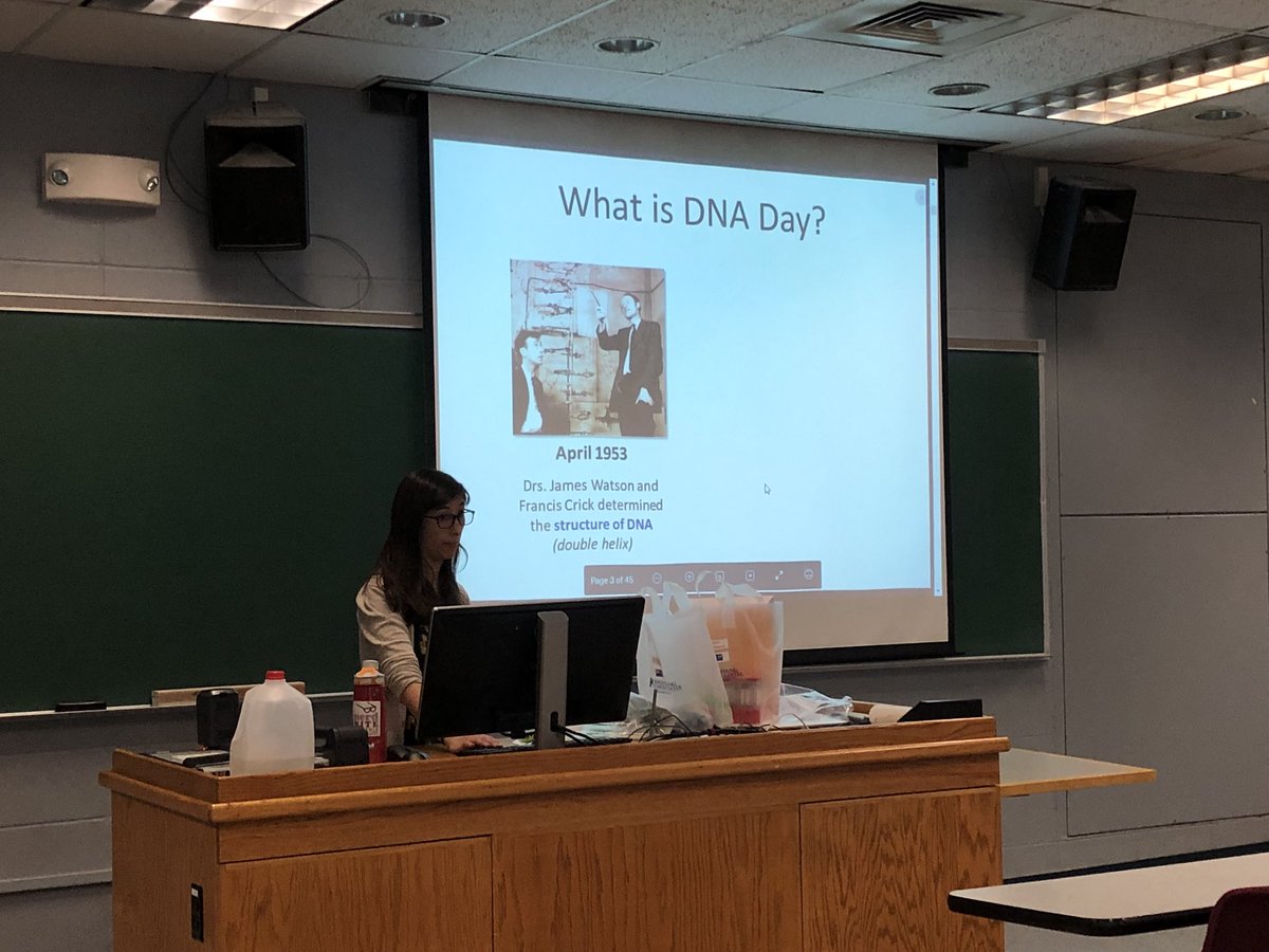 KansasDNADay's tweet photo. Training for ambassadors is a go! #DNADay18 https://t.co/RuPHIHYo7p