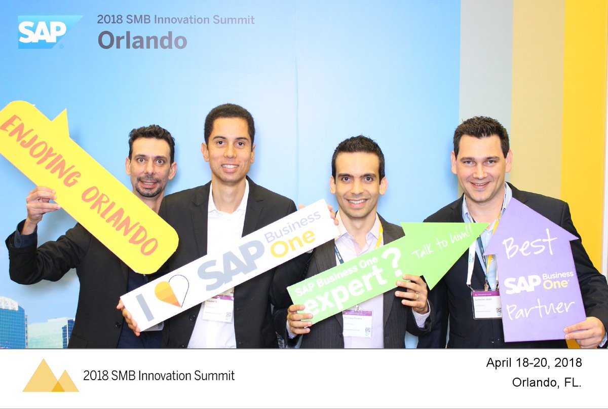 Uppertools's tweet photo. A Uppertools, uma das principais parceiras SAP Business One no Brasil está presente conferindo todas as novidades no Summit! #Uppertools #Uppertools12anos #SAPBusinessOne #GoldPartner #SMBSummitOrlando https://t.co/tkWrKaj9w8
