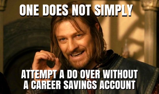 marcus4realius's tweet image. @JonAcuff I know you&apos;re promoting #FinishBook, but #DoOverBook is still my fav. How could you not ❤️ a book that produces memes like this?