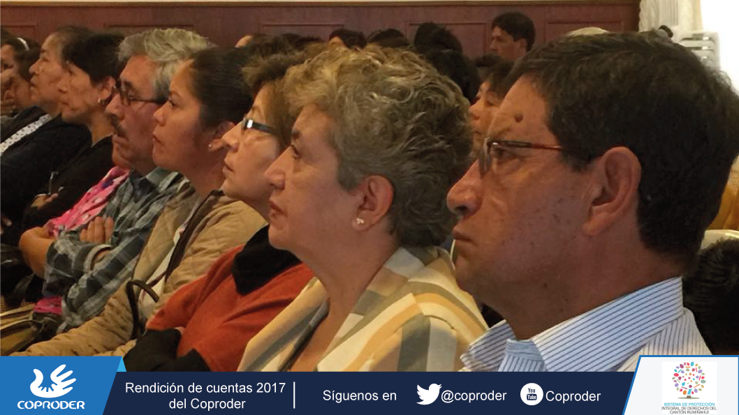 coproder's tweet photo. Rendición de cuentas del COPRODER 2017 # Coproder https://t.co/4krIwffKAz