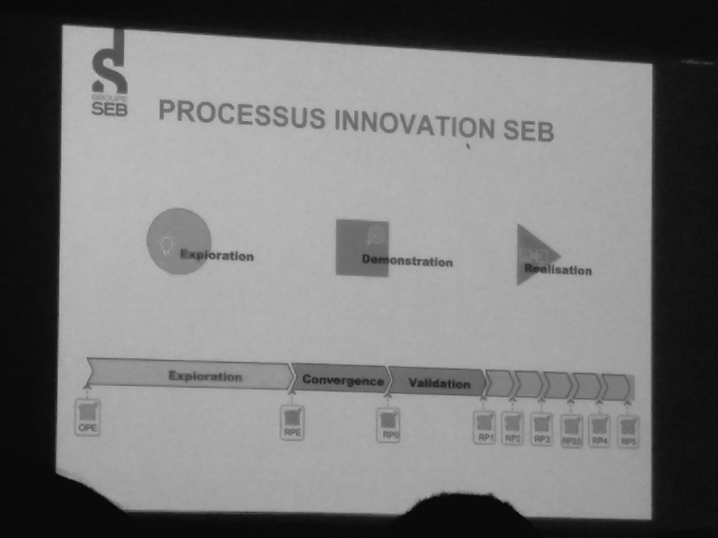 FabbriJulie's tweet photo. Pourquoi un groupe industriel leader sur son marché qui vend un produit toutes les 9s dans le monde a-t-il intérêt à avoir un #fablab interne ? Témoignage JL Compeau #SebLab #innovationlab #DesignThinking #StageGate #Sprint #Immersion #demonstrateur https://t.co/ojmb9cKgn1