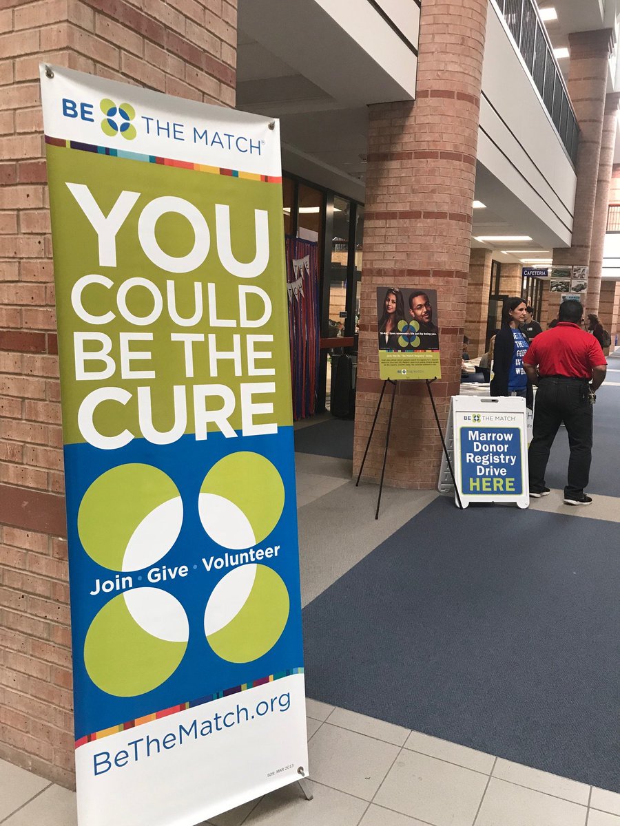 AllenHS_Eagles's tweet photo. Be the Match drive today! Dr. Johnston could be the one! #FindJackAMatch #bethematch https://t.co/UqJolLD8JS