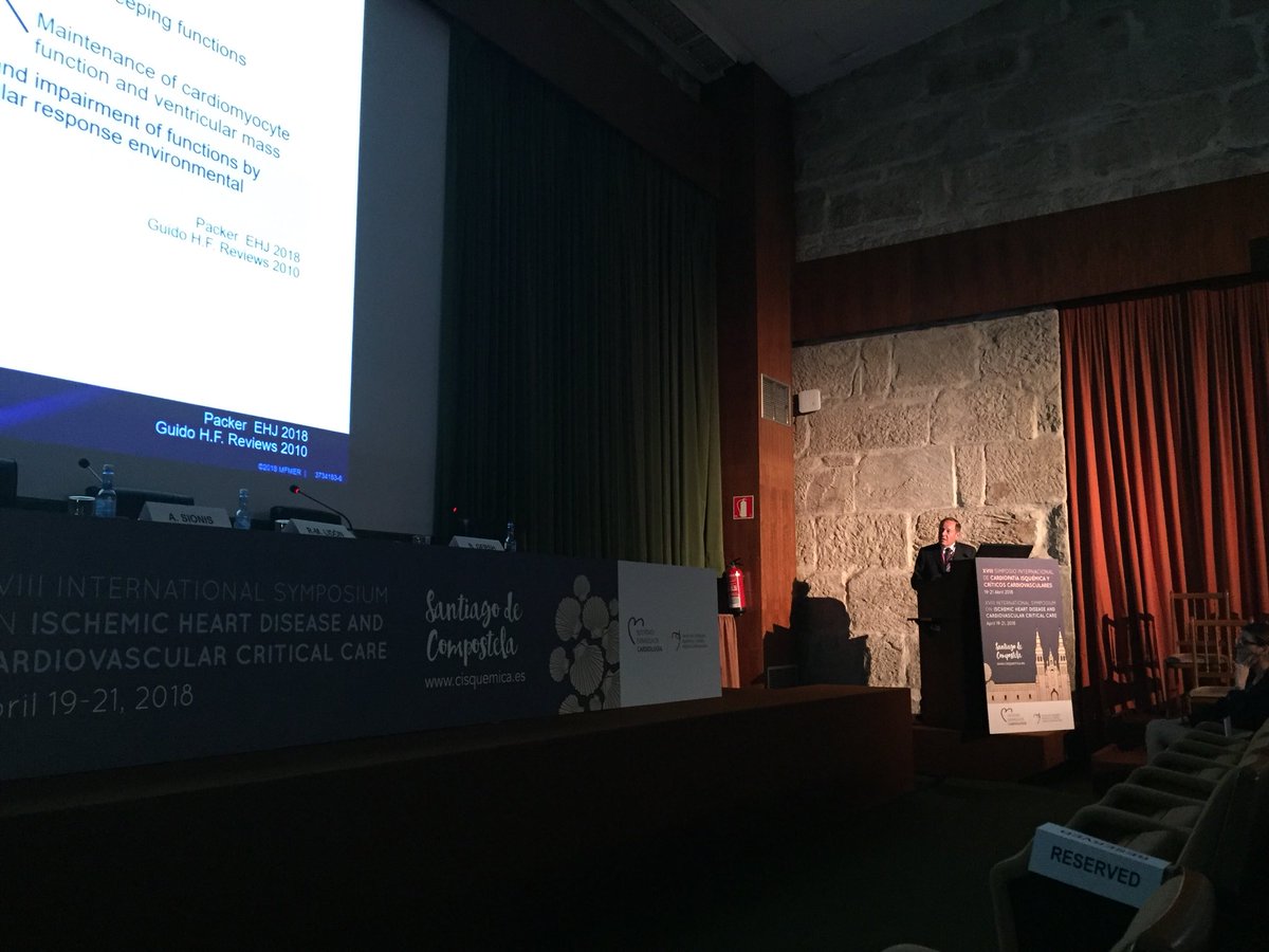 Dr. Gersh gives an inspirational talk on the future of chronic heart failure. Magda Heras Talk  #Isquémica18