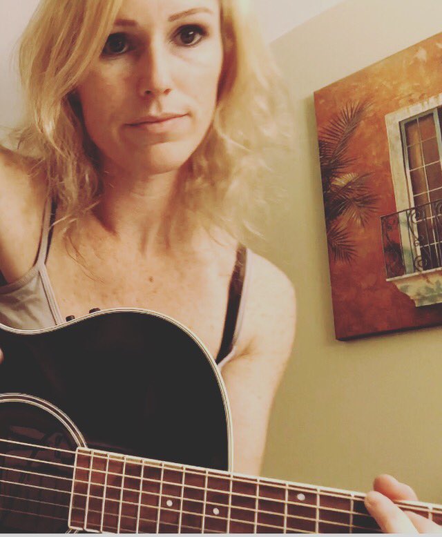 BarbaraAllin's tweet photo. Literally every day for the past 17 months I have been working on #TheHansonProject in some way. The past 6 have been on #Fanfare.  Some days I need to find a different me, so I grab a pen, my guitar and I close door. Silence. Create. @hansonmusic https://t.co/7mXCLLD3Gv