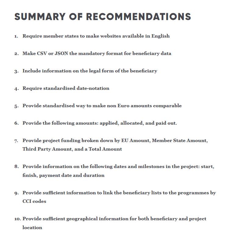 Very useful conclusions on ways to improve  #ESIFunds #transparency from <a href="/OpenBudgetsEU/">Open Budgets EU</a> under the #H2020 project  ... timely with #MFF coming!!
openbudgets.eu/assets/resourc…