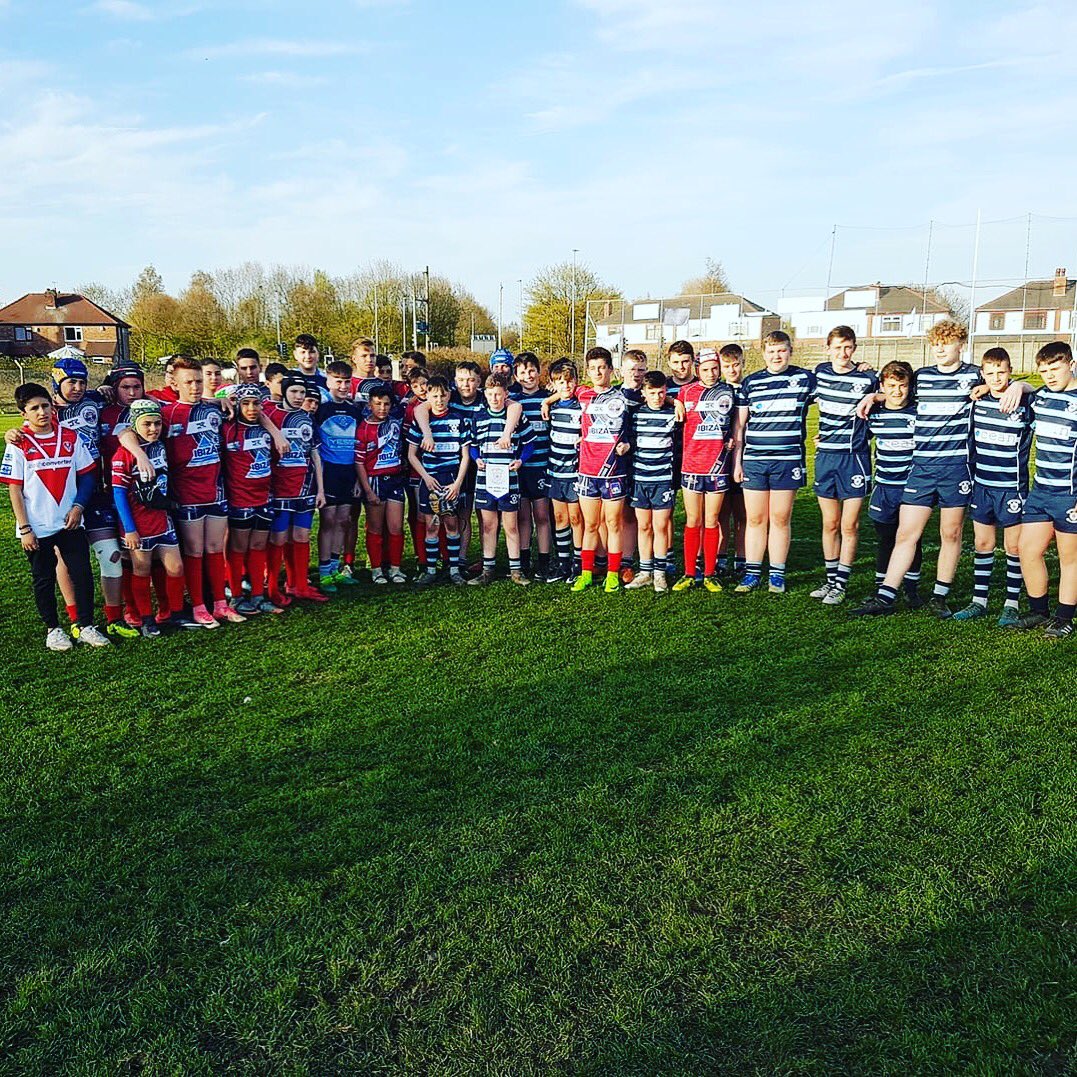jmrowey's tweet image. The @Orford_Pharmacy sponsored @Rylands_Sharks 14’s played a fundraiser last night against a travelling French team to raise funds for Callum stone of @woolston_rovers. If you can spare a donation it’s all for a great cause. justgiving.com/crowdfunding/p…