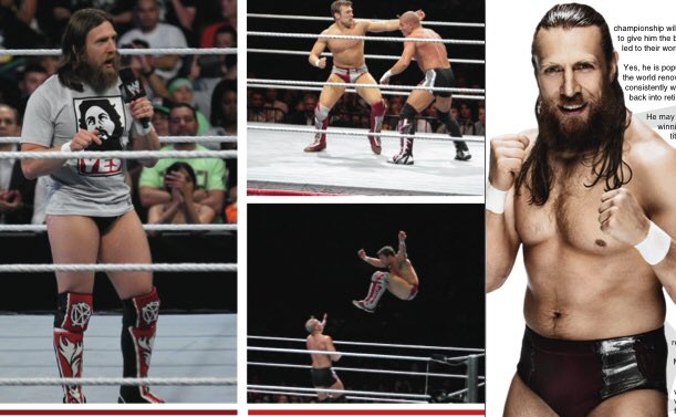 TWrestlingmag's tweet photo. It’s so incredible to see @WWEDanielBryan back in action after three years out of the ring. In the latest edition of our print magazine we analyse his incredible return! Available to purchase now!

https://t.co/N8uo12cch7 #WWE #DanielBryan #DanielBryanReturns https://t.co/g0c6TYHigp