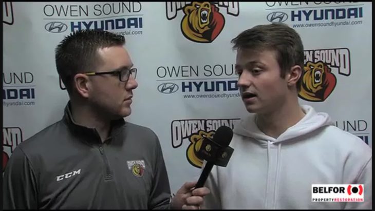 AttackOHL's tweet photo. WATCH: A chat with Mitchell Russell concludes our exit interviews for today. Stay tuned to #AttackTV for a conversation with GM Dale DeGray early next week.
https://t.co/aJYGiHeqUC https://t.co/OSCLtGD6wo