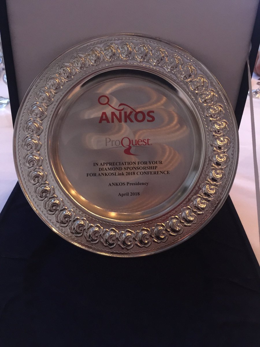 ProQuestMEA's tweet photo. #Ankoslink2018 came to an end. As usual, very proud of being part of this great event.  Sona geldik. Her zamanki gibi bu muhteşem organizasyonun bir parçası olmaktan gurur duyduk. #ProQuest https://t.co/YVtuxEizSN