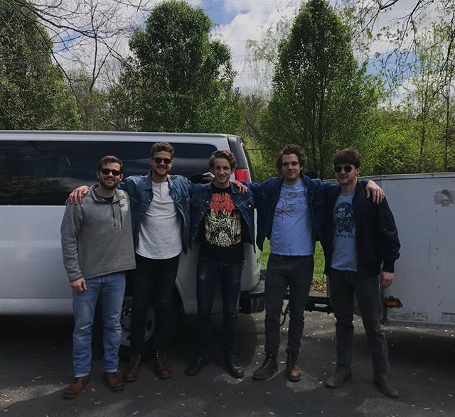 BreakfieldBand's tweet photo. First day of tour! We're rolling outta BNB HQ to play @theburlky in Lexington. Knoxville tomorrow.
Can't wait to see you!
#denimclub https://t.co/Jp3uO02XDJ https://t.co/WUo0t2p5Xn