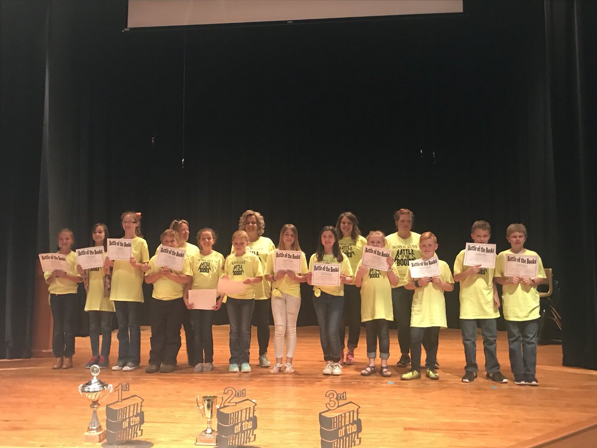 NorthCoveElem's tweet photo. @NorthCoveElem competes at #BOB competition taking 4th place! #GoLions #NCELovesToRead @McDowell590 @mrmarkgarrett @aslutsky #McDowellInspires https://t.co/TqWgoVRIyB