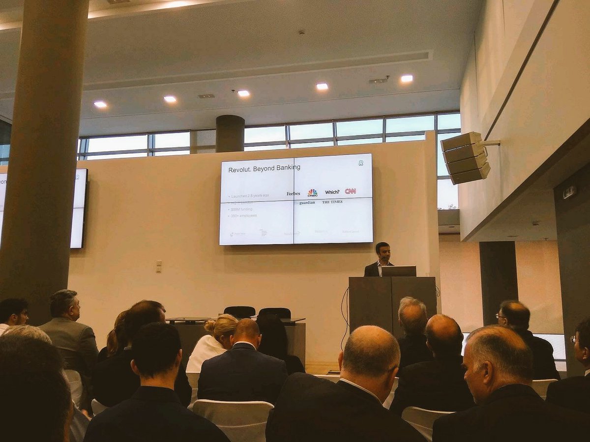 frozengr's tweet photo. Presenting @RevolutApp at the Open &amp; Digital Disruption Day #openD3 - thanks for hosting us @NationalBankGR and @Crowdpolicy at this @befinnovative full house event! https://t.co/lKoes1YWJY