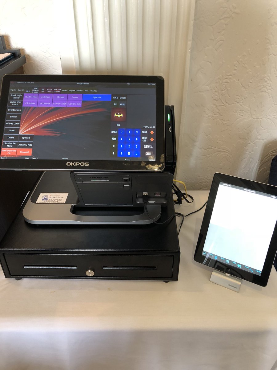 dhbusiness's tweet photo. EPoS install @royalbelfast this week using @icrtouch & #ipad #pockettouch #Software for tableside ordering. Thank you for the repeated business #local #golf #epos #pointofsale #restaurant #icrtouch #Belfasthour @jonnystevenson https://t.co/mvWxVQDJ4y