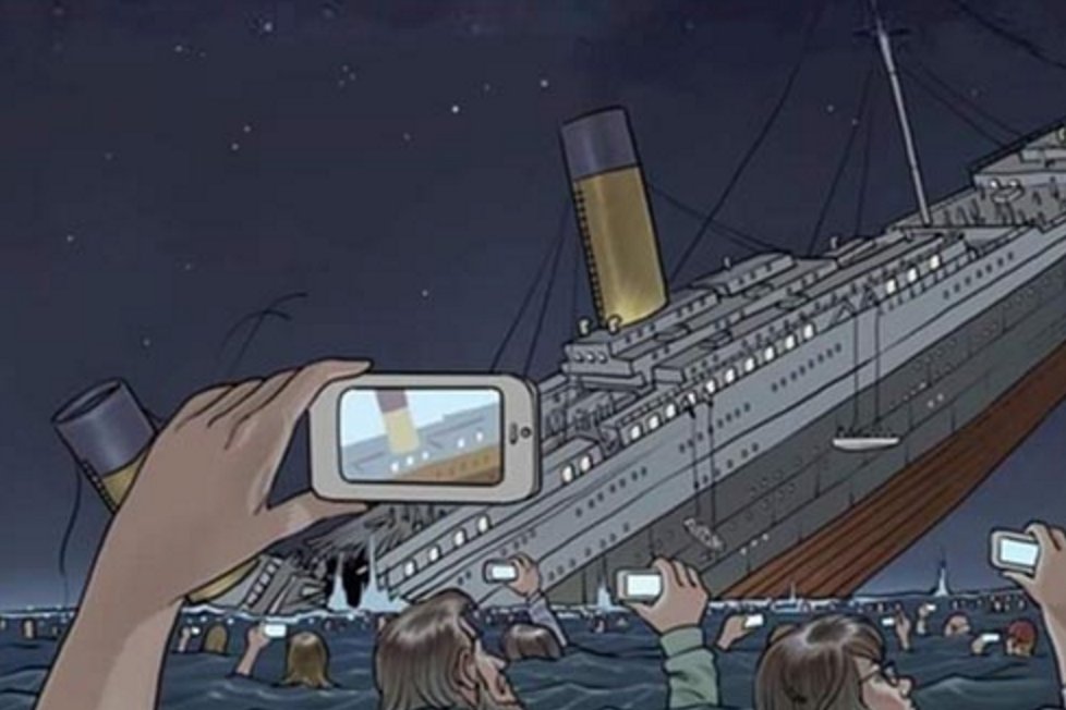 johnrampton's tweet photo. Modern day Titanic https://t.co/Rzx2vKIXEr