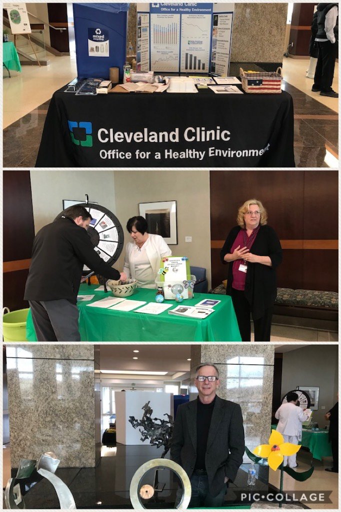 MichelleGrubbRN's tweet photo. Living Green @ClevelandClinic Strongsville FHC celebrating Earth Day. #earthday2018 https://t.co/l2Z1GvveaA https://t.co/ZVtZJyfQWR