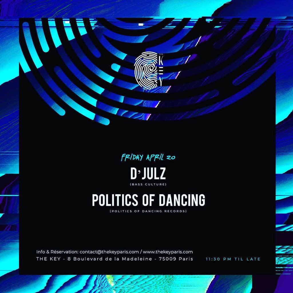 asia_kimy's tweet photo. #DJULZ !!!! CE VENDREDI !!! Legends never die! Resident emblรฉmatique de la circo loco depuis plus de 10 ans ! #TheKeyParis #DjUlz #PoliticOfDancing #House #DeepHouse #Electro https://t.co/vqbc3B1oDs