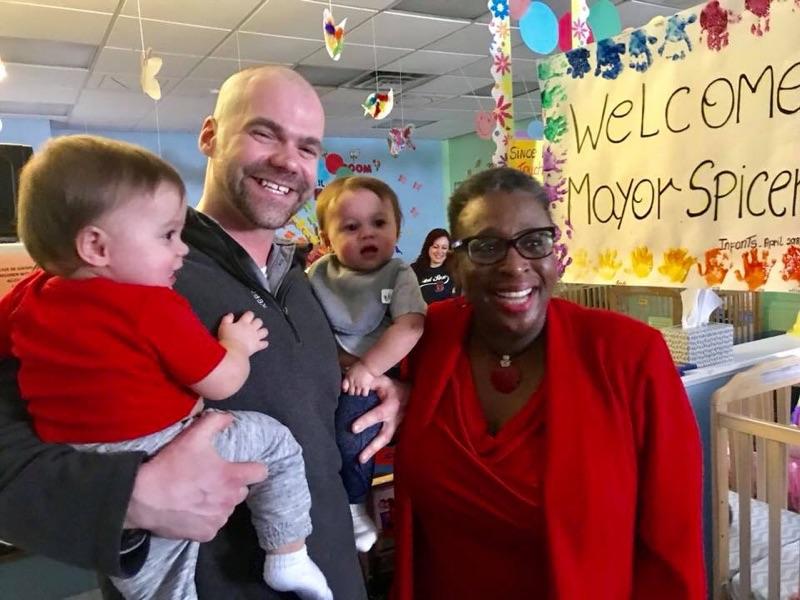 Mayor_Spicer's tweet photo. Yesterday, I celebrated the Week of the Young Child with #SuburbanChild in support of early education. #BrainBuildingInProgress https://t.co/59ccVvbKVs