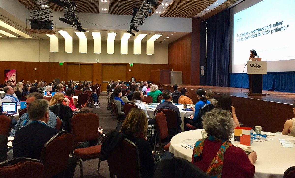 samaier's tweet photo. Packed house today at @UCSF #MissionBay campus for #UCSF Communicators’ Conference. Daylong event hosted by University Relations and the Communicators Network. #UCSFCommCon https://t.co/5FqizWsjXj